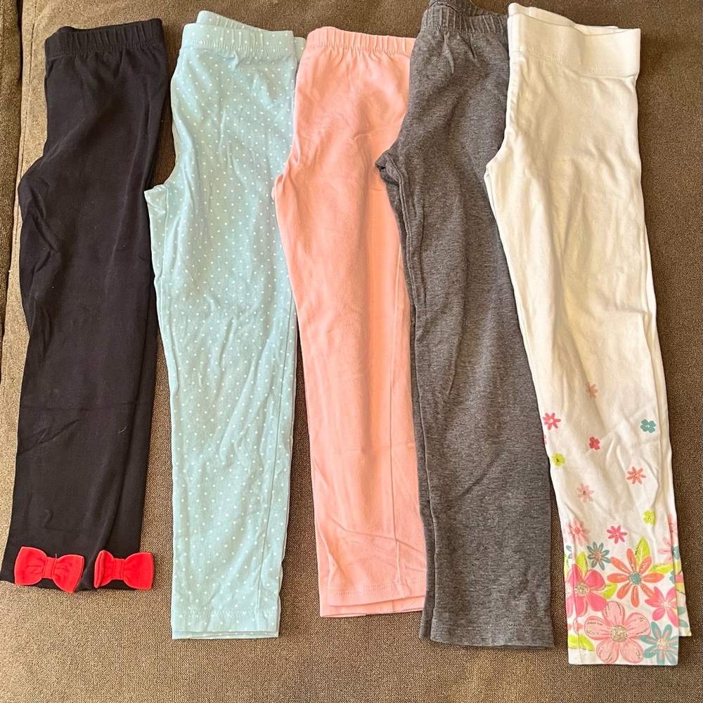 Lot of toddler girl leggings